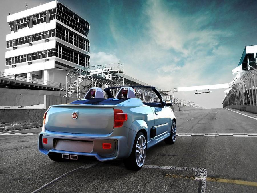  Fiat Uno Cabrio Concept 2010 года  (фото 22 из 24)